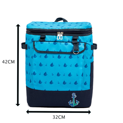 Anemoss Sailboat Heat Insulated Bag Blue