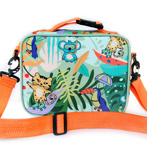 Milk&Moo Insulated Kids Lunch Bag, BPA Free, Food Safe, Kids School Lunch Box for Girls and Boys, Suitable For Pre School, Kindergarten, Elemantary Grade