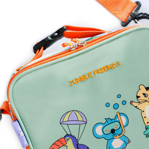 Milk&Moo Insulated Kids Lunch Bag, BPA Free, Food Safe, Kids School Lunch Box for Girls and Boys, Suitable For Pre School, Kindergarten, Elemantary Grade