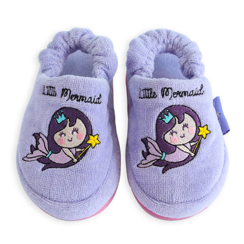 Milk&Moo Kids House Slippers Little Mermaid 4-5 age