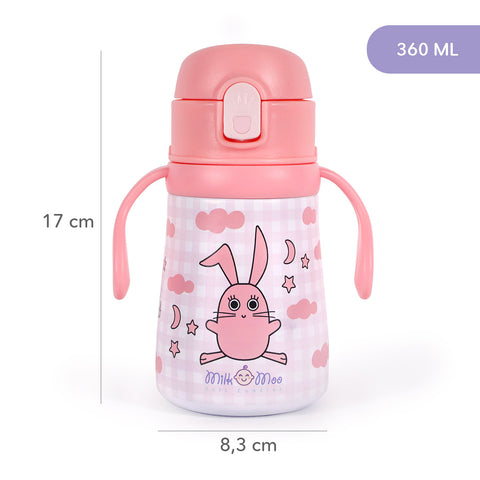 Milk&Moo Steel Kids Vacuum Flask Çançin 360 ml