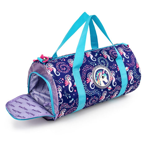 Milk&Moo Ayris Kids’ Sports Bag – Separate Shoe Compartment, Adjustable Strap, Lightweight & Durable Design