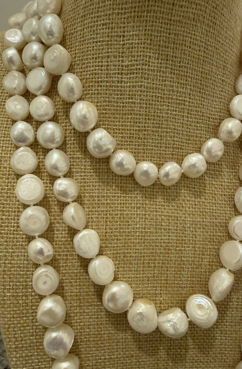 Laila Long Pearl Necklace