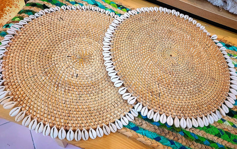 Seashells placemat