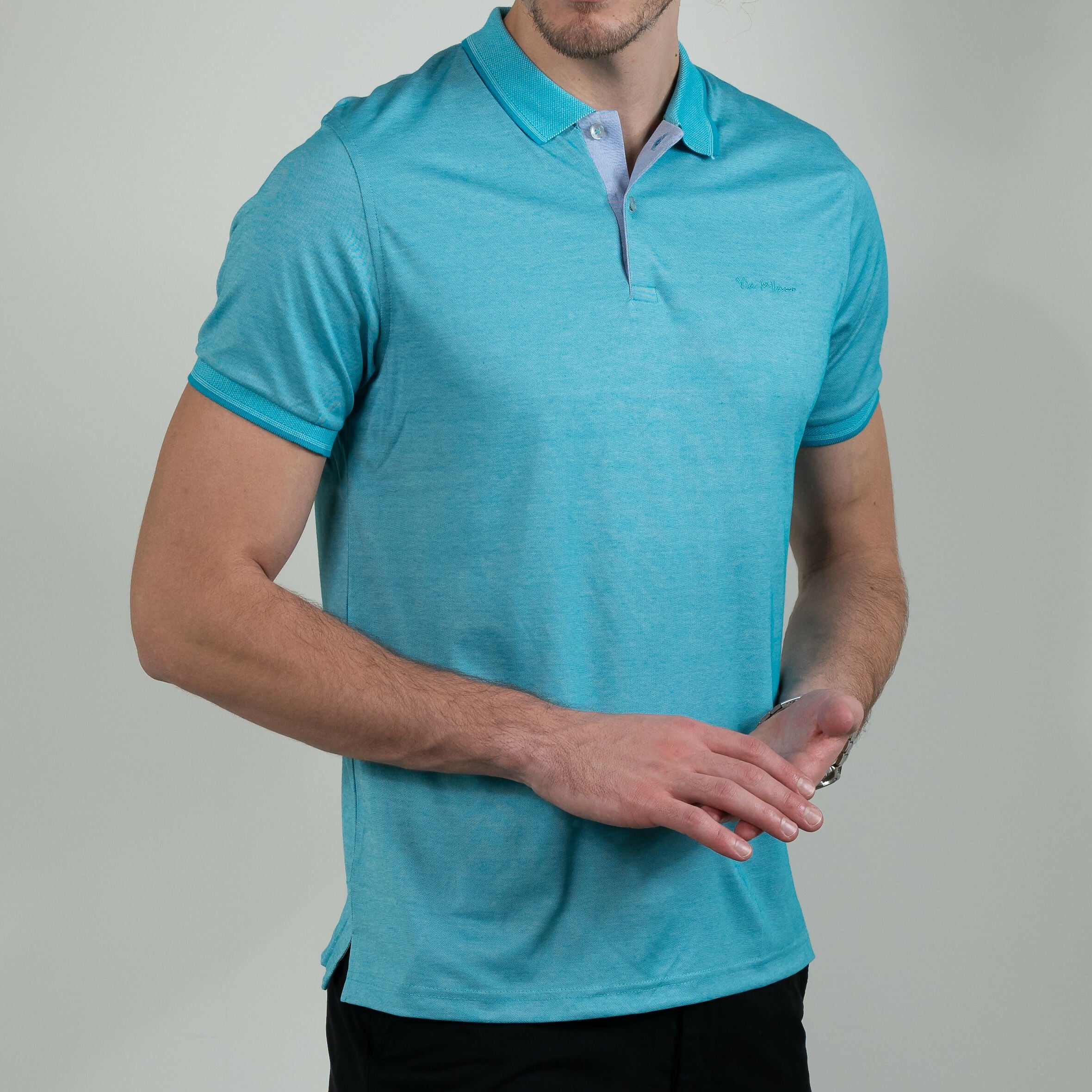 Via Milano Polo T-shirts Arctic