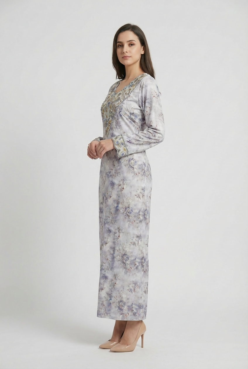 Elegant makhwar, silky blend fabrics. with comfortable design ensures all-day comfort