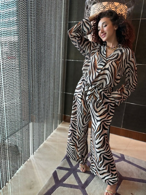 LEOPARD PRINT SET