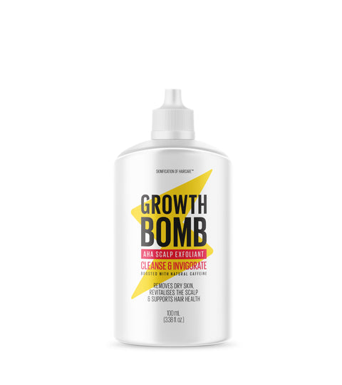 Growth Bomb - AHA Scalp Exfoliant - Cleanse & Invigorate - 100ml