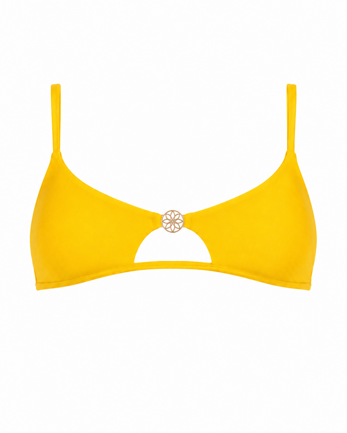 Luna Bikini Top Yellow