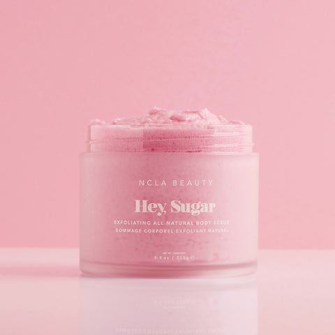 NCLA Beauty Hey Sugar Pink Champagne Body Scrub 250g