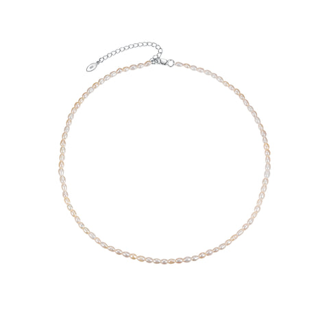 Pearl choker 37 cm