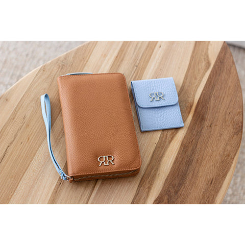 NATURAL LEATHER WALLET "GINEVRA"