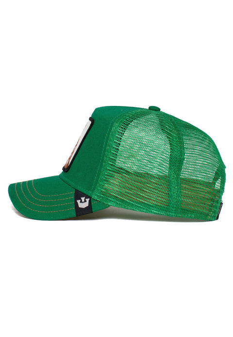 The Giraffe Trucker Hat Green