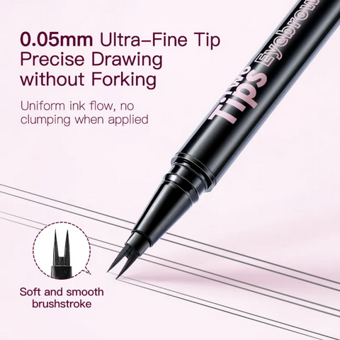 ZEESEA Two tips eyebrow pencil 01 Brown