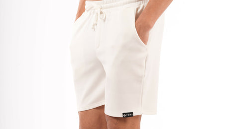 TYNT Premium Shorts / Pure White