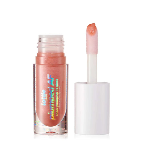 Plumped AF Baddie Pink Sheer Plumping Lip Gloss - LGP003