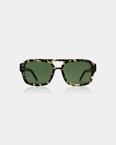 Kaya Black & Yellow Tortoise Sunglasses