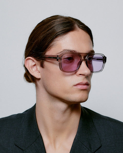 Kaya Grey Transparent Sunglasses