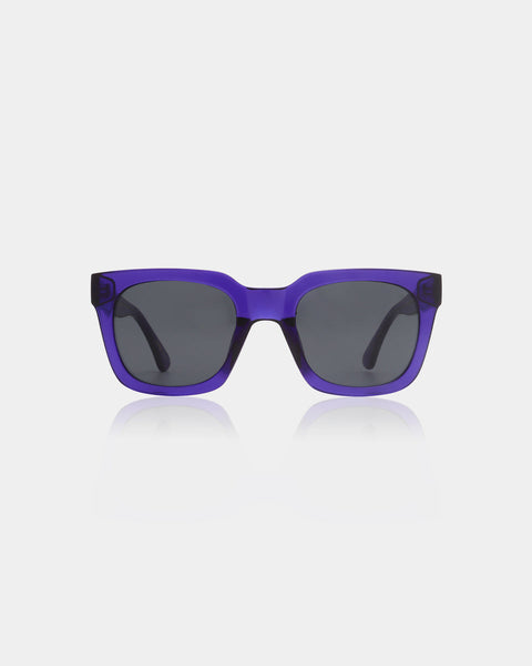 Nancy Purple Transparent Sunglasses