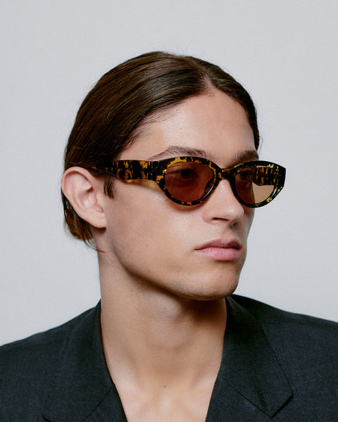 Winnie Black & Yellow Tortoise Sunglasses