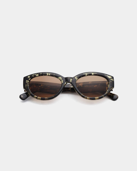 Winnie Black & Yellow Tortoise Sunglasses