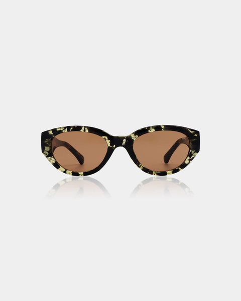 Winnie Black & Yellow Tortoise Sunglasses
