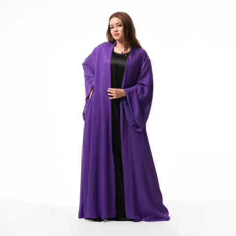 Purple abaya