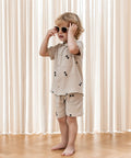F1417 - HELLO SHORTS - HUMUS AOP - Extra 2