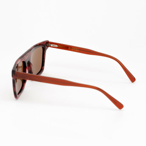 Rover Sunglasses | Red Frames & Grey Lenses
