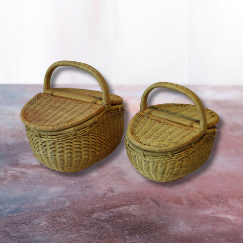 Artisan Handmade Basket .