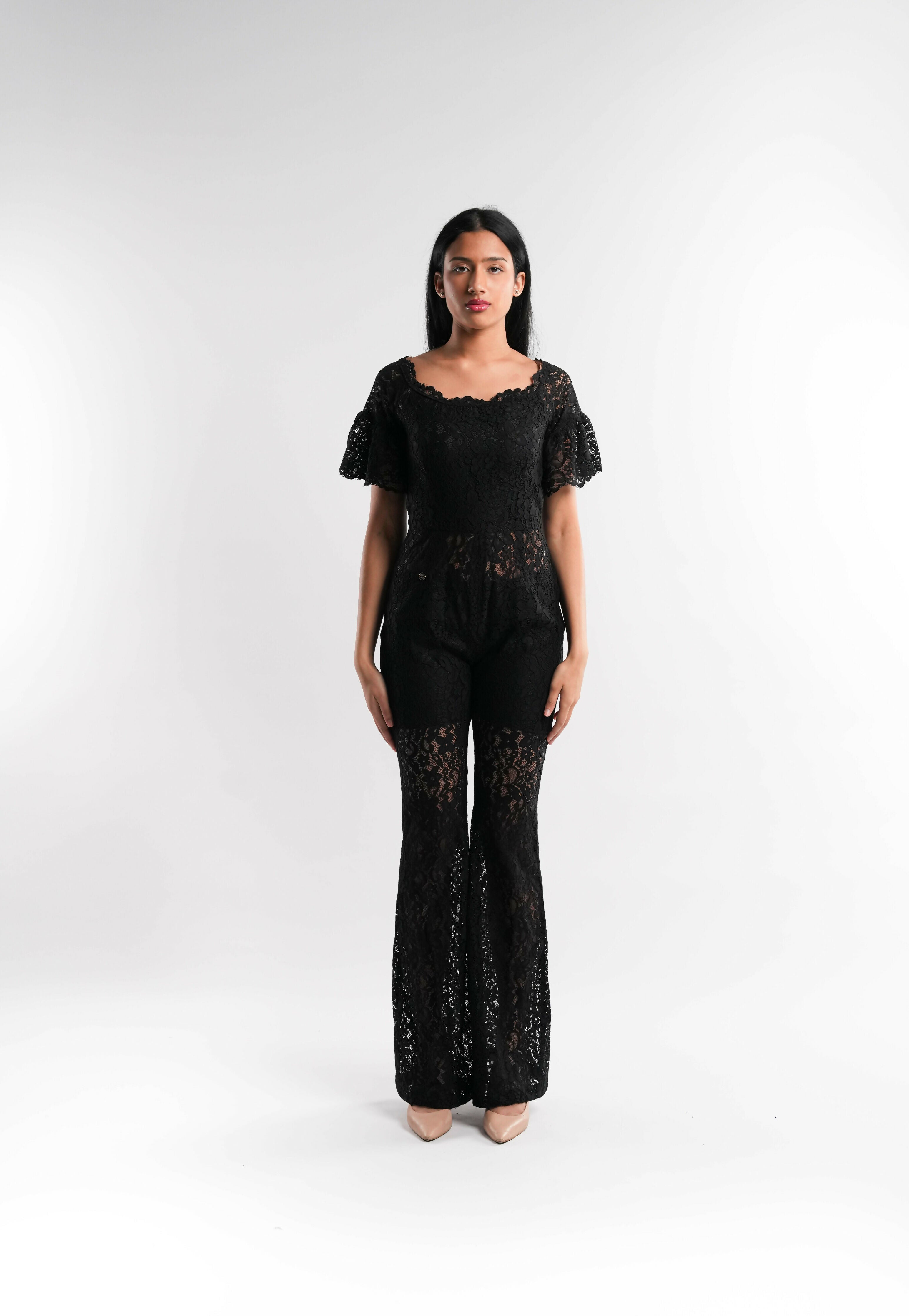 Black Lace Overall