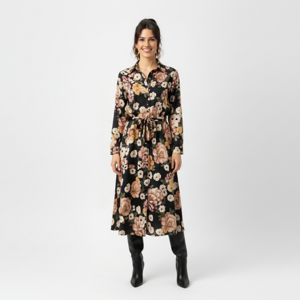 MY PEANUT Sena Midi Dress