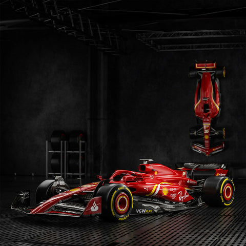 1:1 Full Scale Formula 1 Ferrari SF24 Charles Leclerc Wall Sculpture