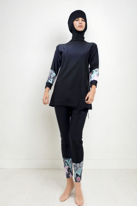 Fluer Noir Burkini