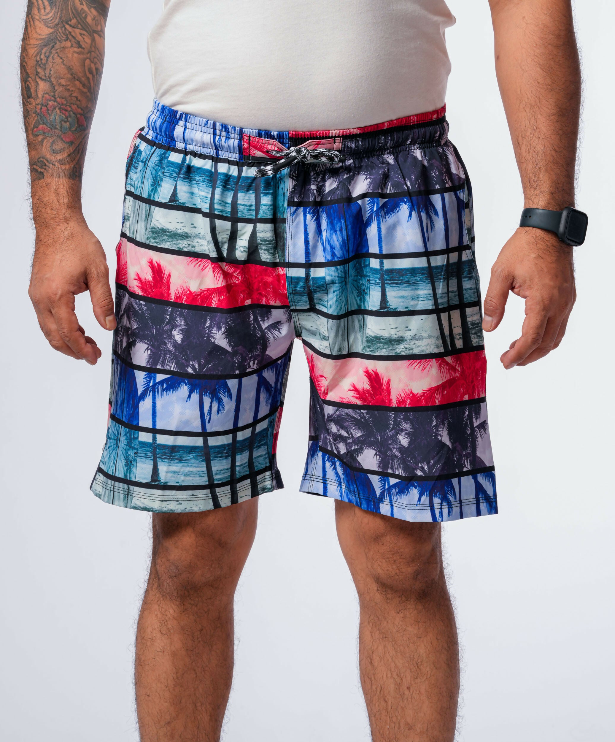 Beach Cinema Printed Shorts