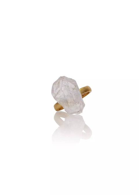 KARR CRYSTAL GEMSTONE RING 6