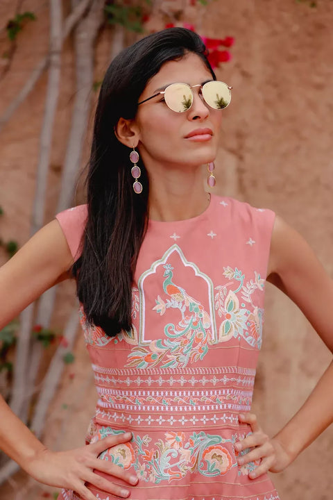 Amara Short Blush Dress