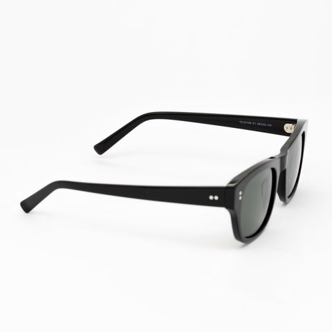 Mojo Sunglasses | Black Frames & Green Lenses