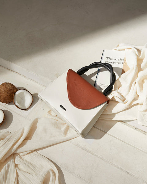 Natural Leather Handbag URSA