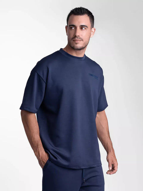 Rayon Oversized Adult Soft Tshirt DARK BLUE