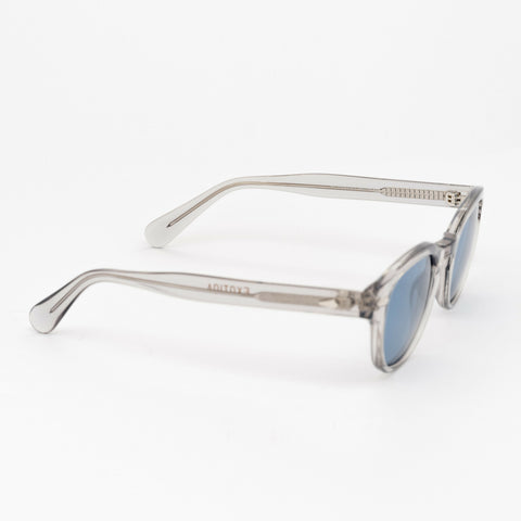 Sage Sunglasses | Clear Frames & Blue Lenses