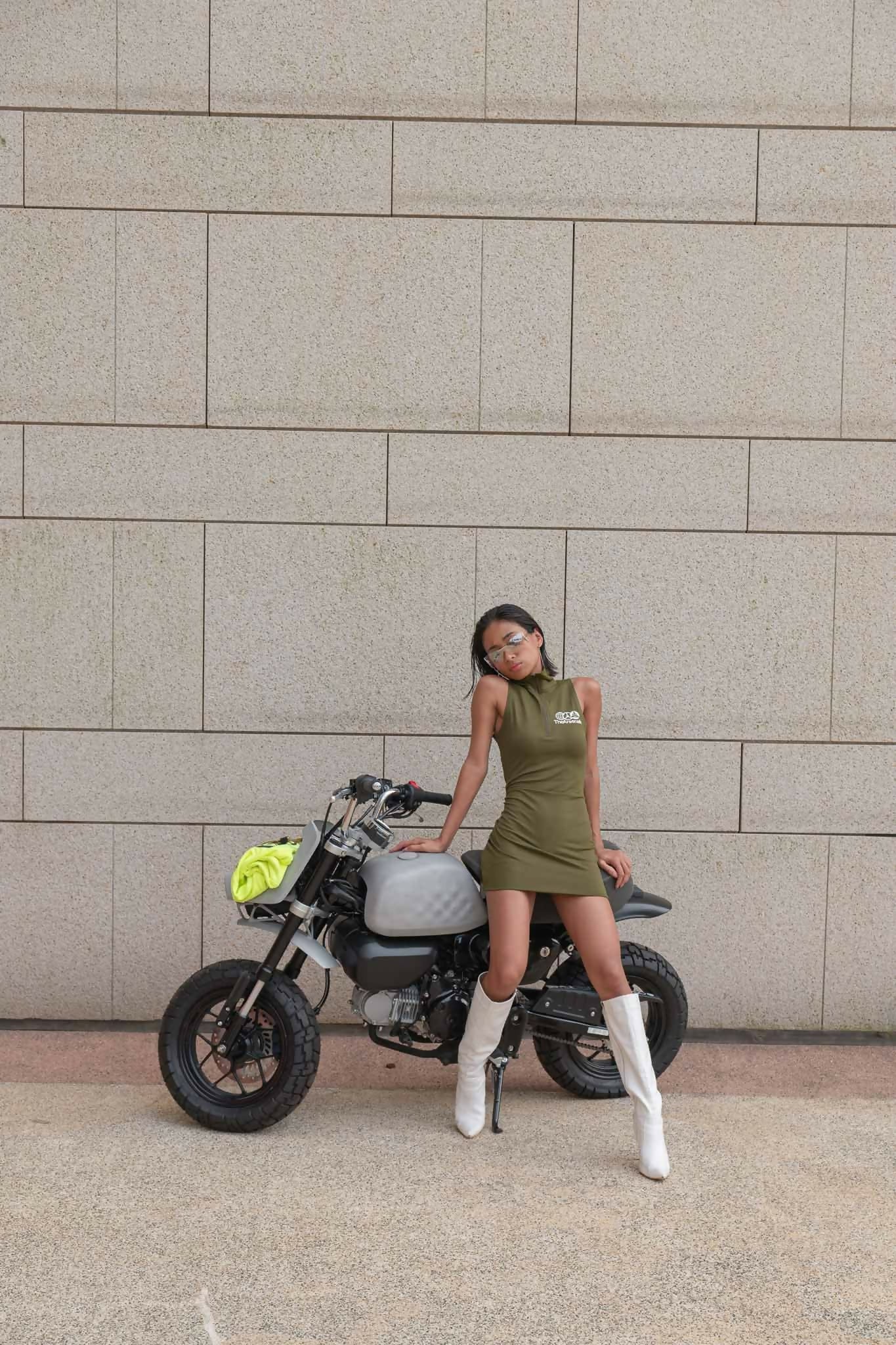 Technical Machines TA Dress Green