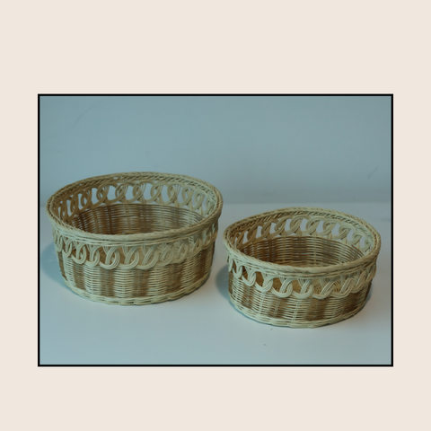 susarts handmade rattan basket