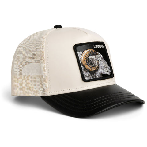 Goorin Bros. Faux Leather Ram Trucker Cap