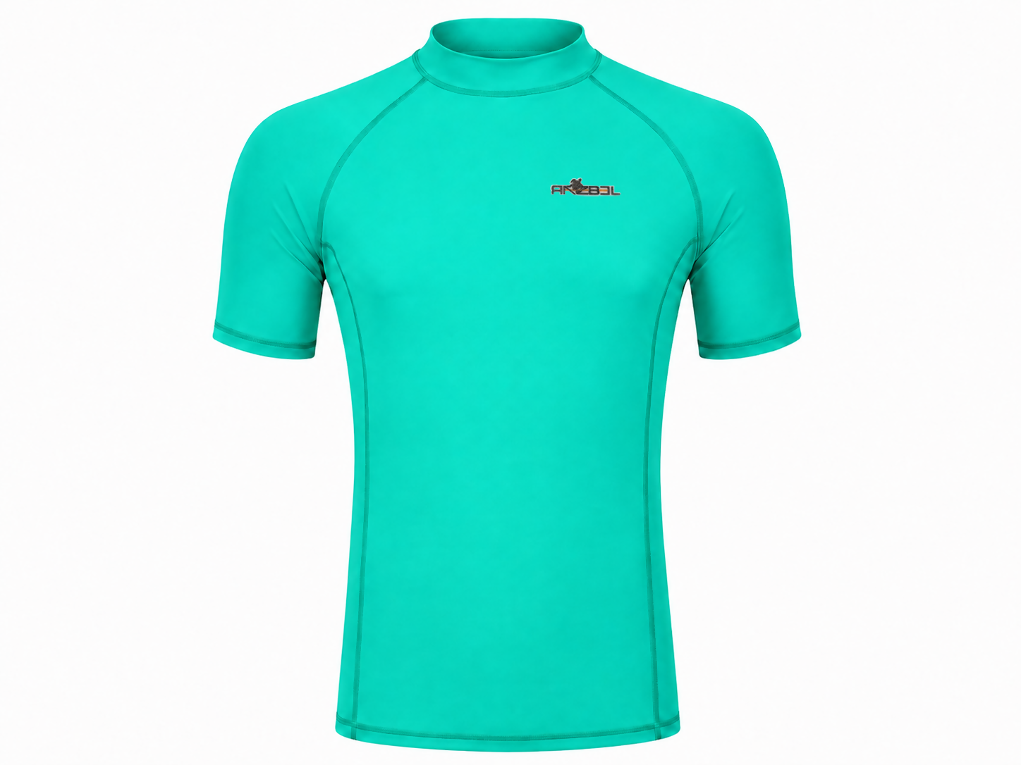 Aqua Mint Rashguard Shorts Sleeve