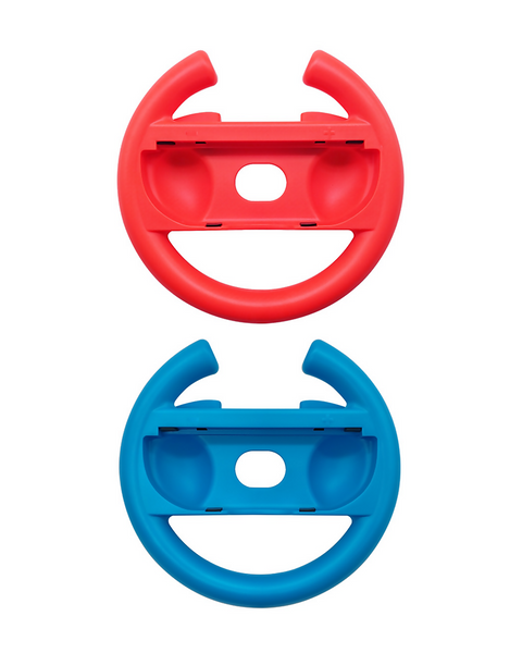 GamerTek Steering Wheel For Nintendo Switch 2 - Blue & Red Edition