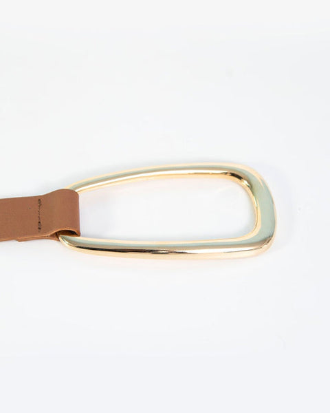 ZITA BROWN LEATHER BELT