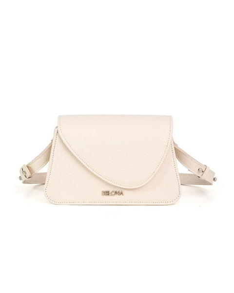 AURA NATURAL LEATHER SHOULDER BAG