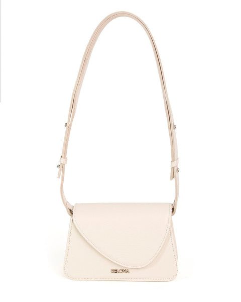 AURA NATURAL LEATHER SHOULDER BAG