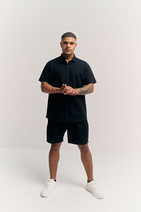 Prime Button-up Shirt Black